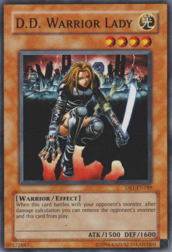 D.D. Warrior Lady [DR1-EN189] Super Rare | Pegasus Games WI