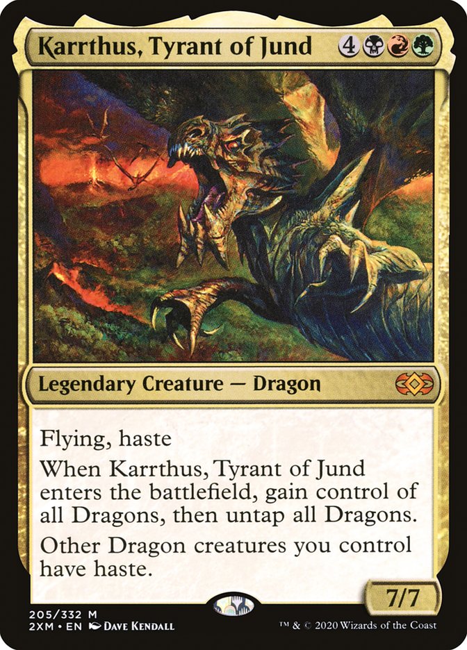 Karrthus, Tyrant of Jund [Double Masters] | Pegasus Games WI