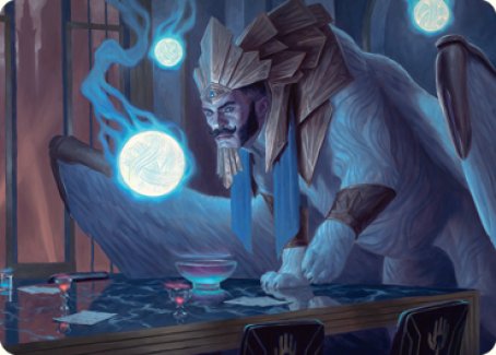 Tivit, Seller of Secrets Art Card [Streets of New Capenna Art Series] | Pegasus Games WI