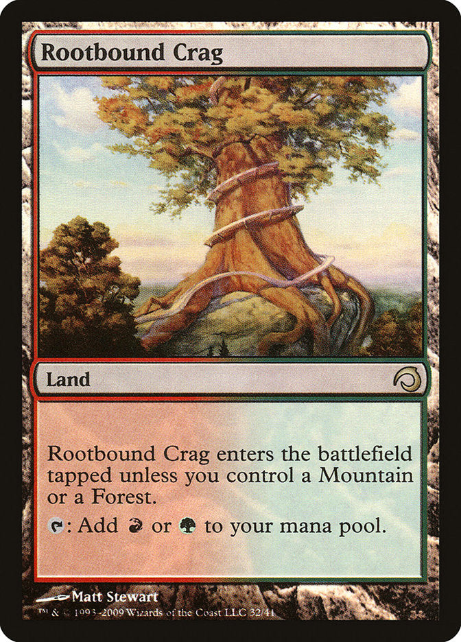 Rootbound Crag [Premium Deck Series: Slivers] | Pegasus Games WI