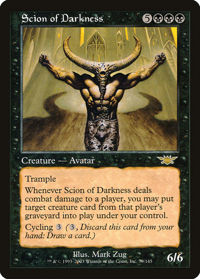 Scion of Darkness [Legions] | Pegasus Games WI