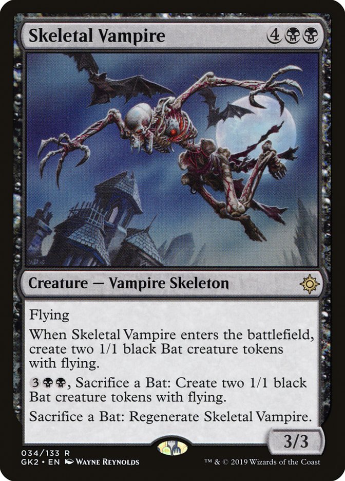 Skeletal Vampire [Ravnica Allegiance Guild Kit] | Pegasus Games WI
