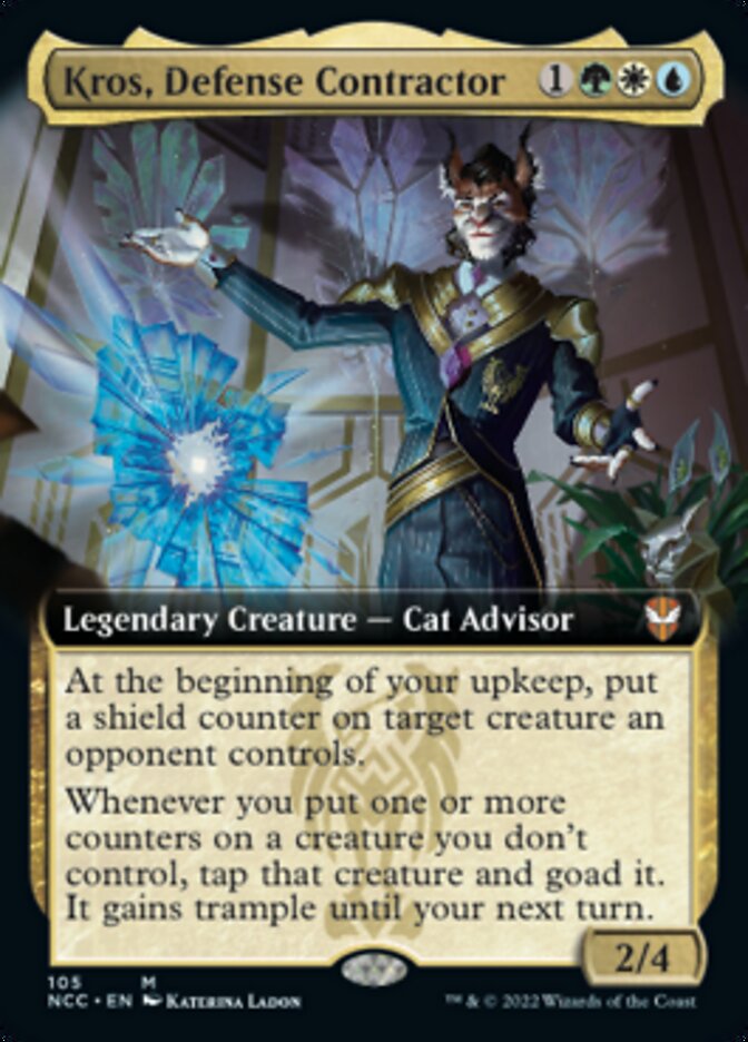 Kros, Defense Contractor (Extended Art) [Streets of New Capenna Commander] | Pegasus Games WI