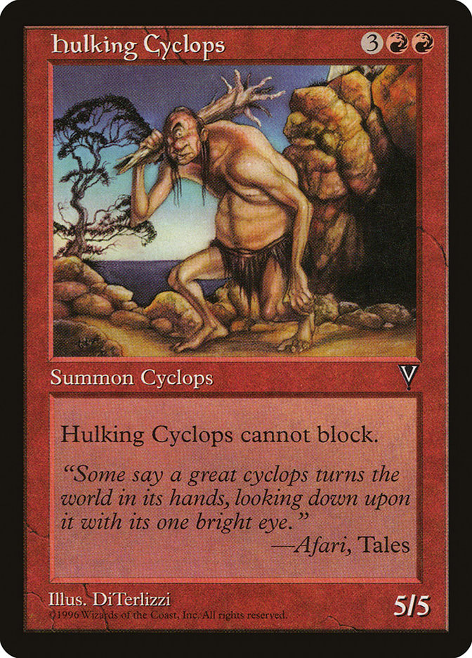 Hulking Cyclops [Visions] | Pegasus Games WI