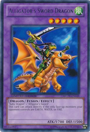 Alligator's Sword Dragon [WCPP-EN019] Rare | Pegasus Games WI