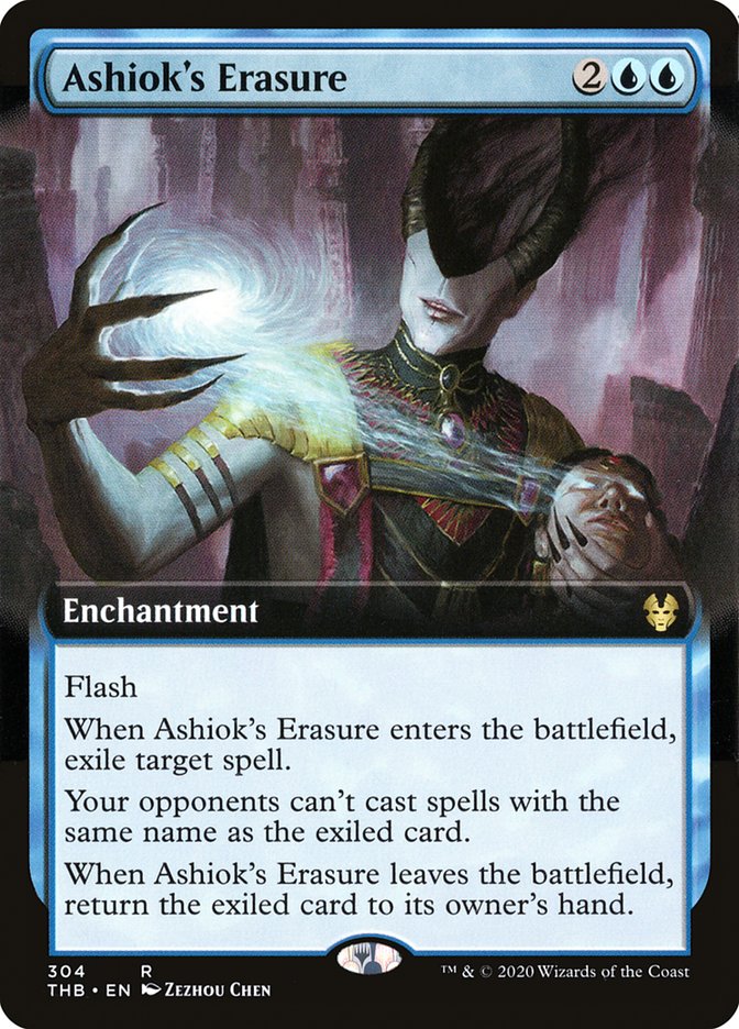 Ashiok's Erasure (Extended Art) [Theros Beyond Death] | Pegasus Games WI