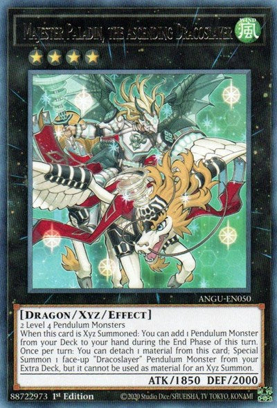 Majester Paladin, the Ascending Dracoslayer (Rare) [ANGU-EN050] Rare | Pegasus Games WI