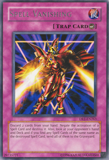 Spell Vanishing [DR1-EN263] Rare | Pegasus Games WI