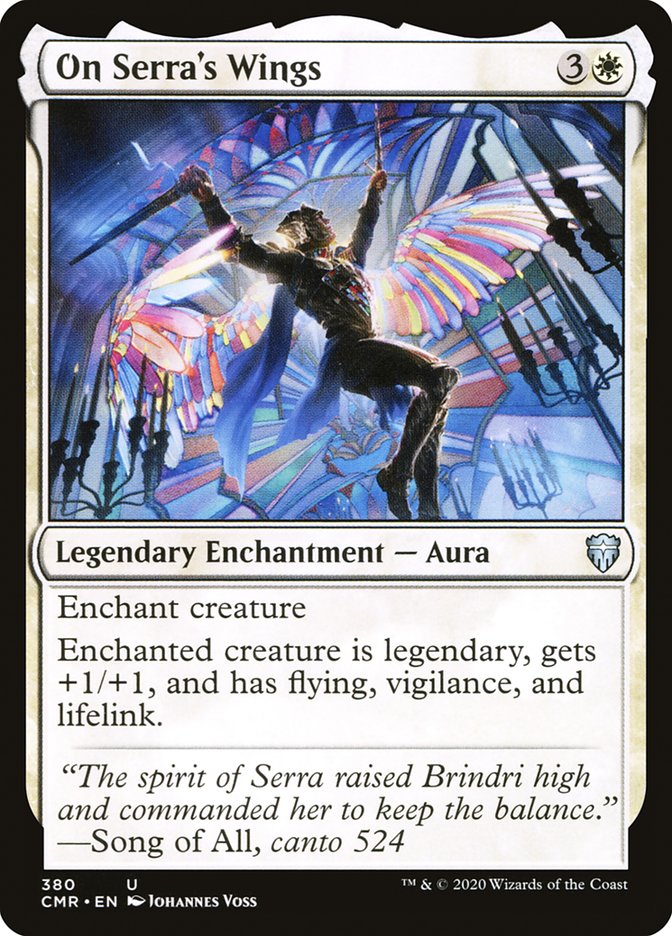 On Serra's Wings [Commander Legends] | Pegasus Games WI