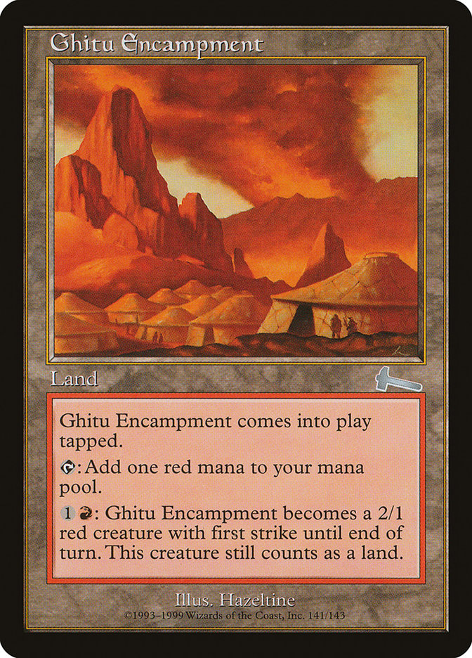 Ghitu Encampment [Urza's Legacy] | Pegasus Games WI