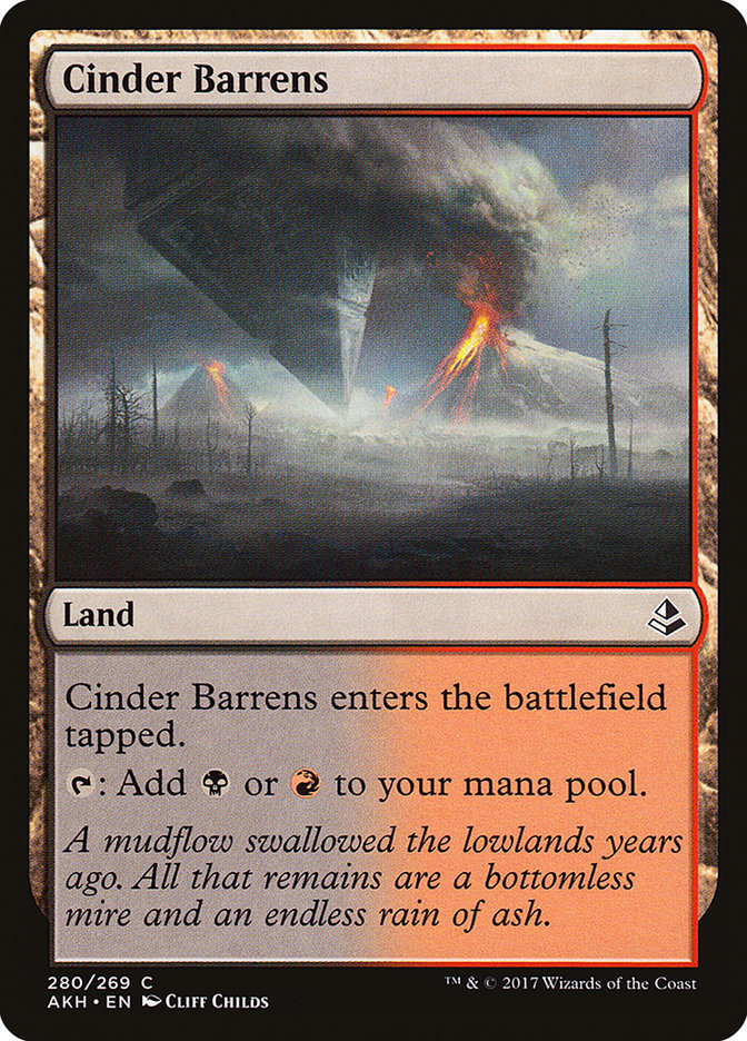 Cinder Barrens [Amonkhet] | Pegasus Games WI