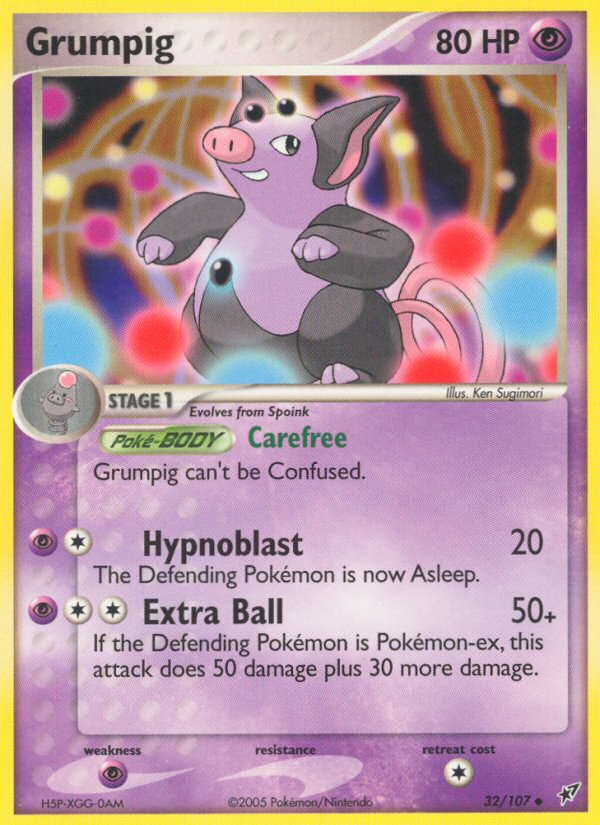 Grumpig (32/107) [EX: Deoxys] | Pegasus Games WI