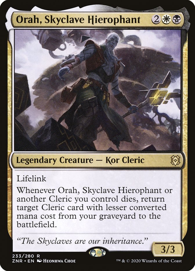 Orah, Skyclave Hierophant [Zendikar Rising] | Pegasus Games WI