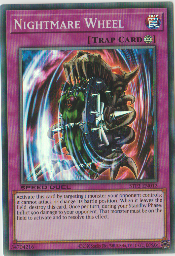 Nightmare Wheel [STP3-EN012] Super Rare | Pegasus Games WI