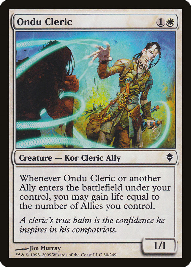 Ondu Cleric [Zendikar] | Pegasus Games WI