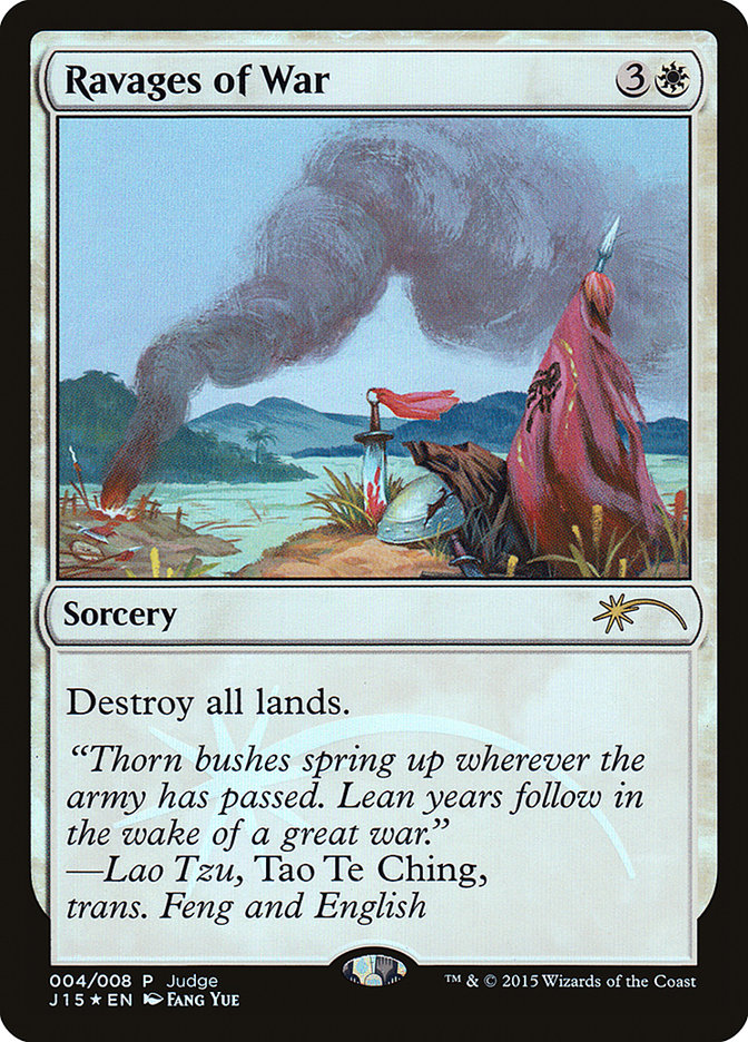 Ravages of War [Judge Gift Cards 2015] | Pegasus Games WI