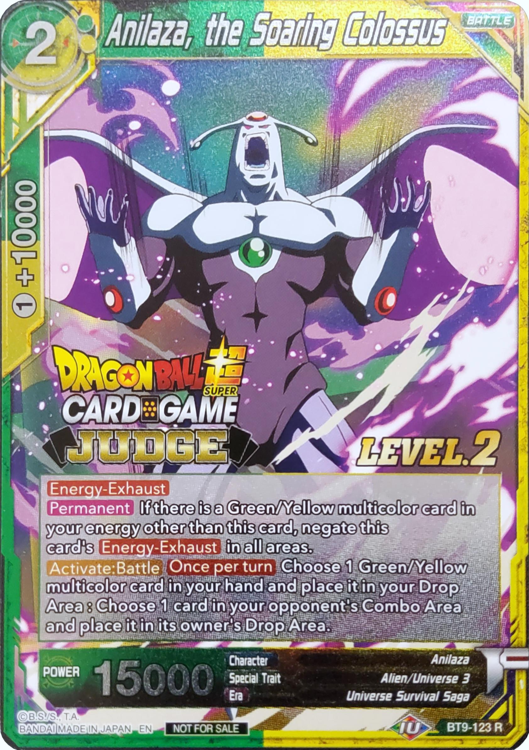 Anilaza, the Soaring Colossus (Level 2) (BT9-123) [Judge Promotion Cards] | Pegasus Games WI