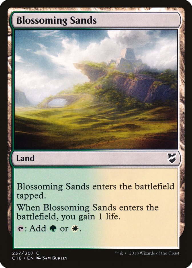 Blossoming Sands [Commander 2018] | Pegasus Games WI