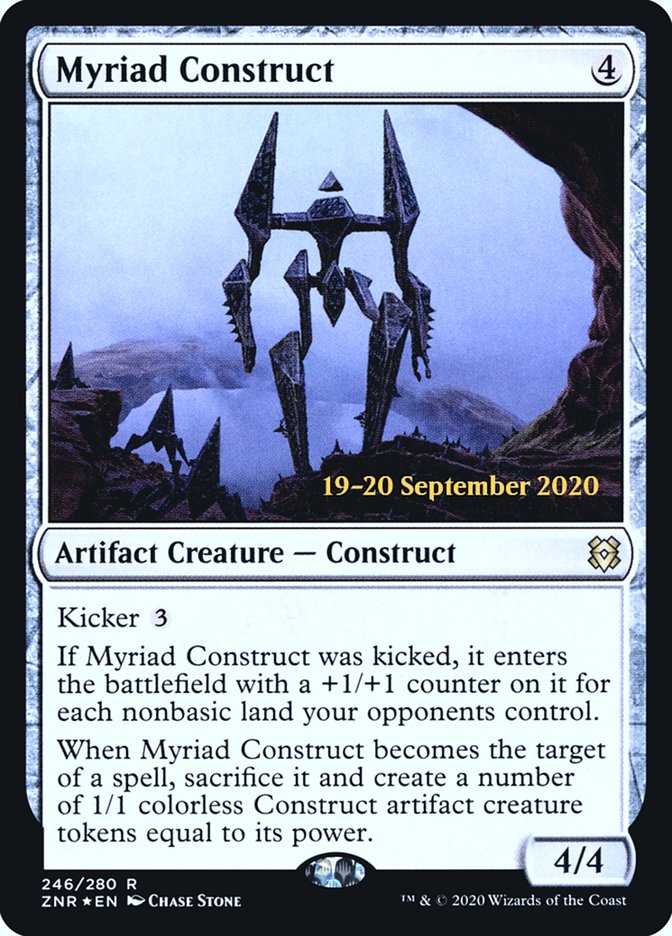 Myriad Construct [Zendikar Rising Prerelease Promos] | Pegasus Games WI