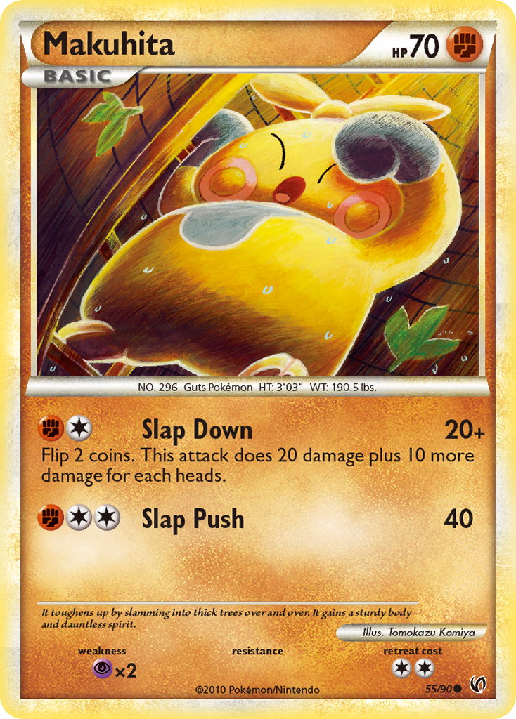 Makuhita (55/90) [HeartGold & SoulSilver: Undaunted] | Pegasus Games WI