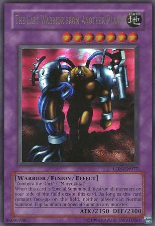 The Last Warrior from Another Planet [LON-EN077] Ultra Rare | Pegasus Games WI