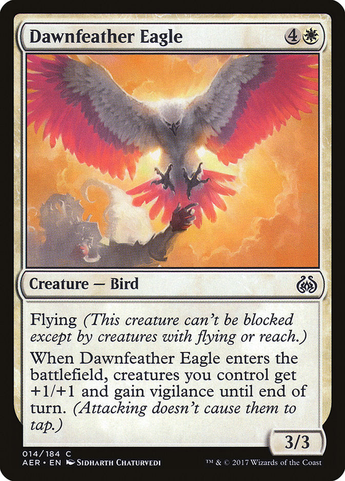 Dawnfeather Eagle (Intro Pack) [Aether Revolt Promos] | Pegasus Games WI