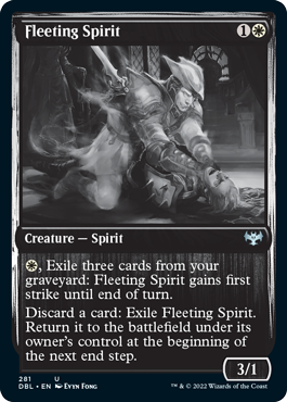 Fleeting Spirit [Innistrad: Double Feature] | Pegasus Games WI