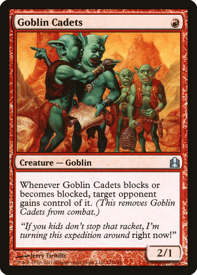 Goblin Cadets [Commander 2011] | Pegasus Games WI