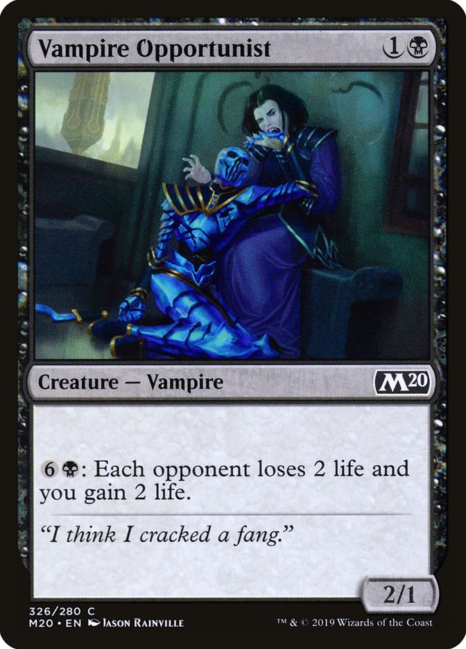 Vampire Opportunist [Core Set 2020] | Pegasus Games WI