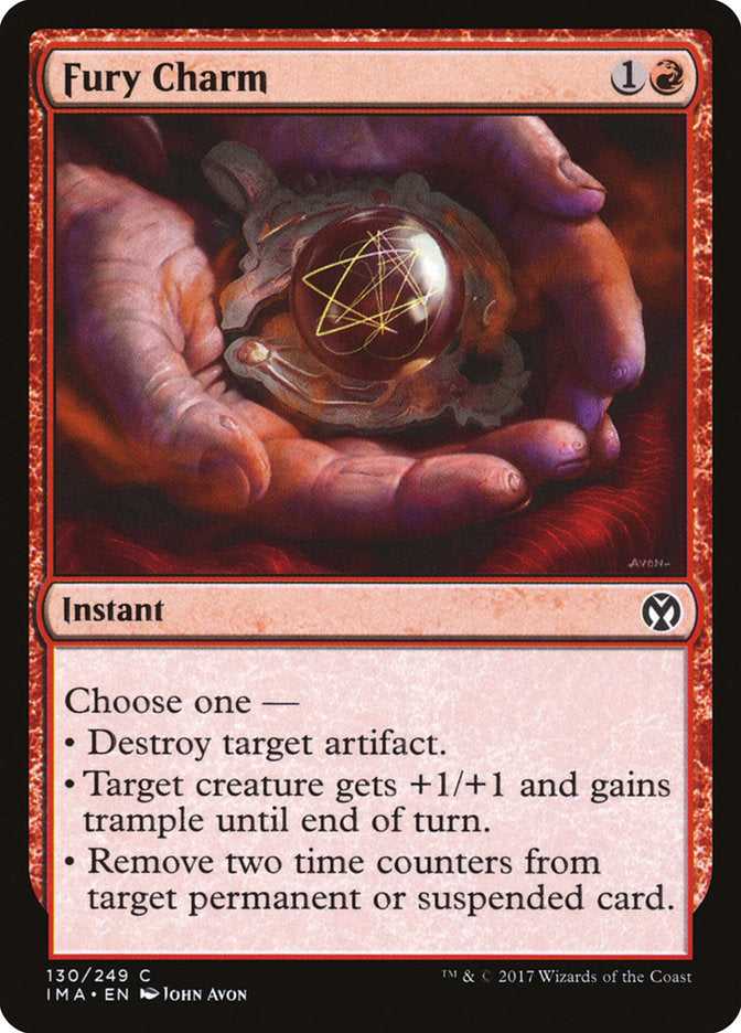 Fury Charm [Iconic Masters] | Pegasus Games WI