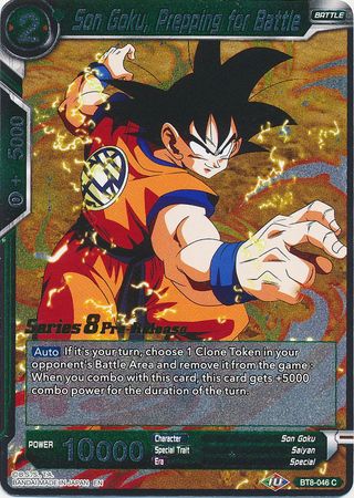 Son Goku, Prepping for Battle (Malicious Machinations) [BT8-046_PR] | Pegasus Games WI