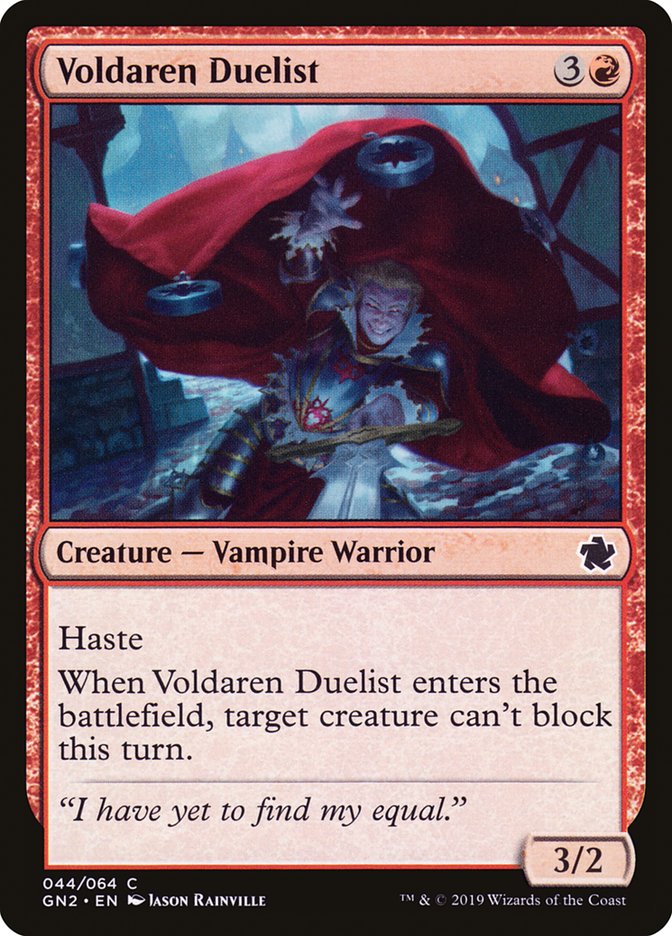 Voldaren Duelist [Game Night 2019] | Pegasus Games WI