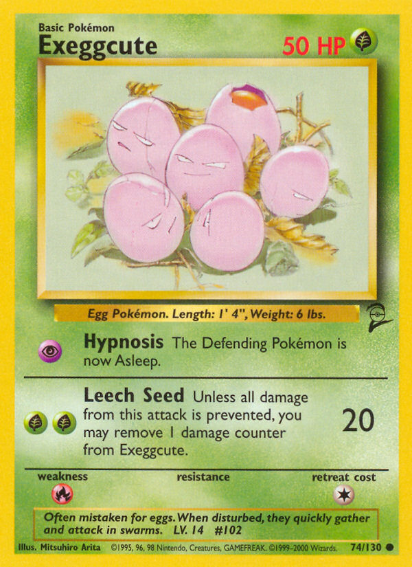 Exeggcute (74/130) [Base Set 2] | Pegasus Games WI