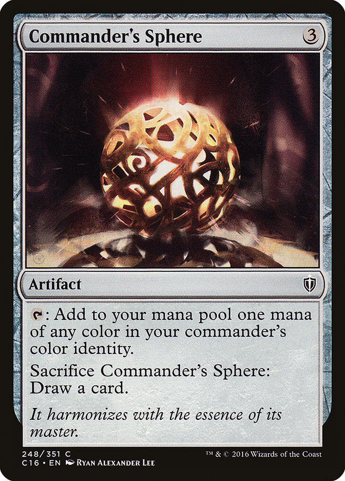 Commander's Sphere [Commander 2016] | Pegasus Games WI