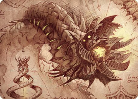 Wurmcoil Engine Art Card [The Brothers' War Art Series] | Pegasus Games WI