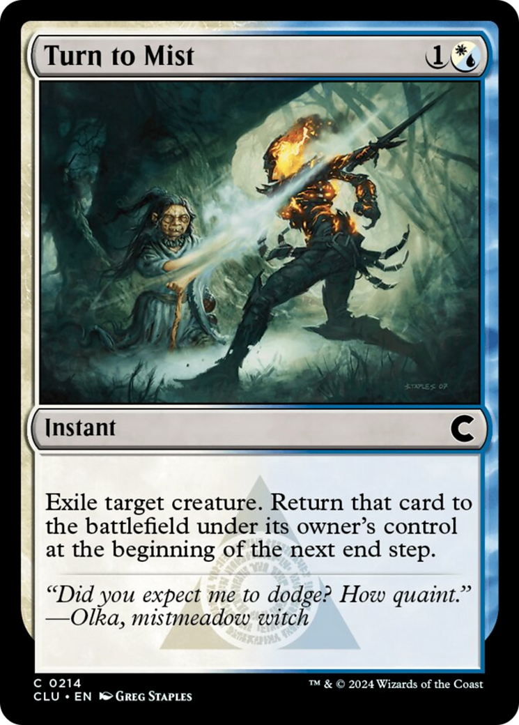 Turn to Mist [Ravnica: Clue Edition] | Pegasus Games WI