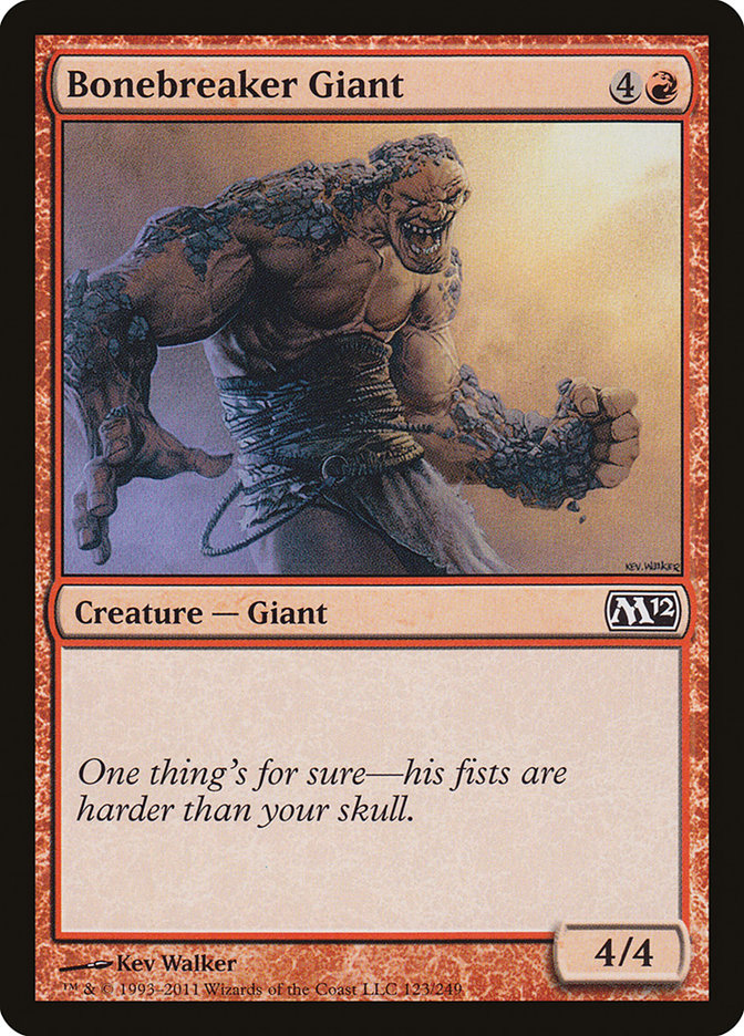 Bonebreaker Giant [Magic 2012] | Pegasus Games WI