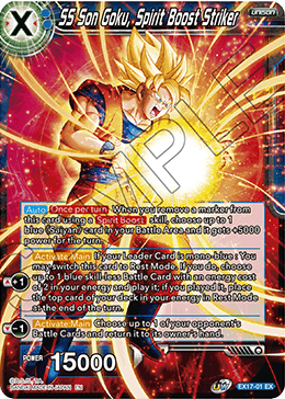 SS Son Goku, Spirit Boost Striker [EX17-01] | Pegasus Games WI
