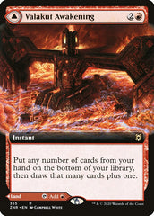 Valakut Awakening // Valakut Stoneforge (Extended Art) [Zendikar Rising] | Pegasus Games WI
