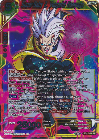 Super Baby 2, Vengeful Rampage (Starter Deck Exclusive) (SD10-04) [Malicious Machinations] | Pegasus Games WI