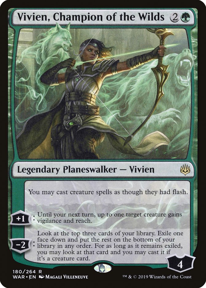 Vivien, Champion of the Wilds [War of the Spark] | Pegasus Games WI