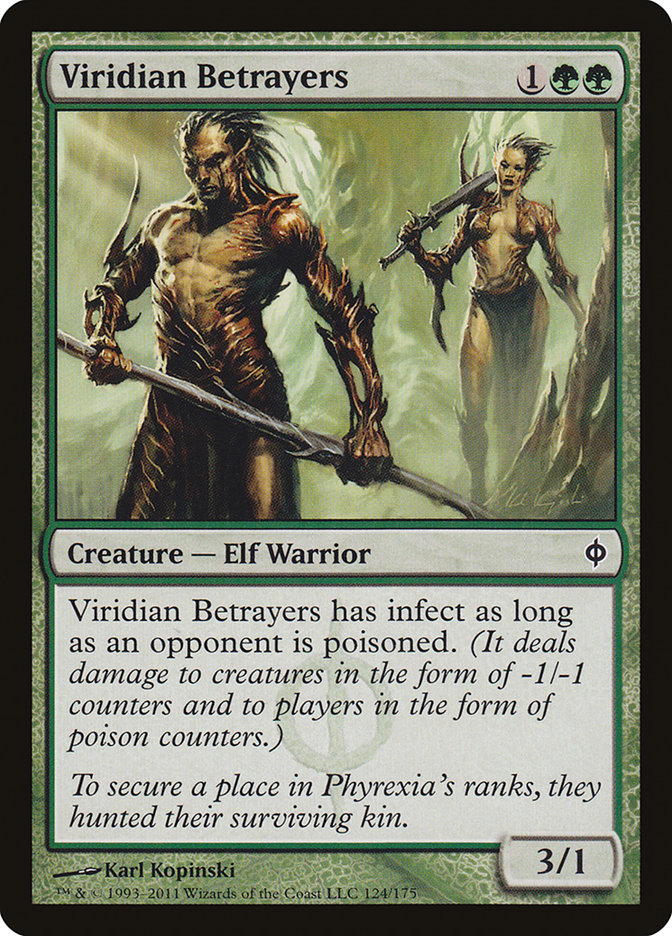 Viridian Betrayers [New Phyrexia] | Pegasus Games WI