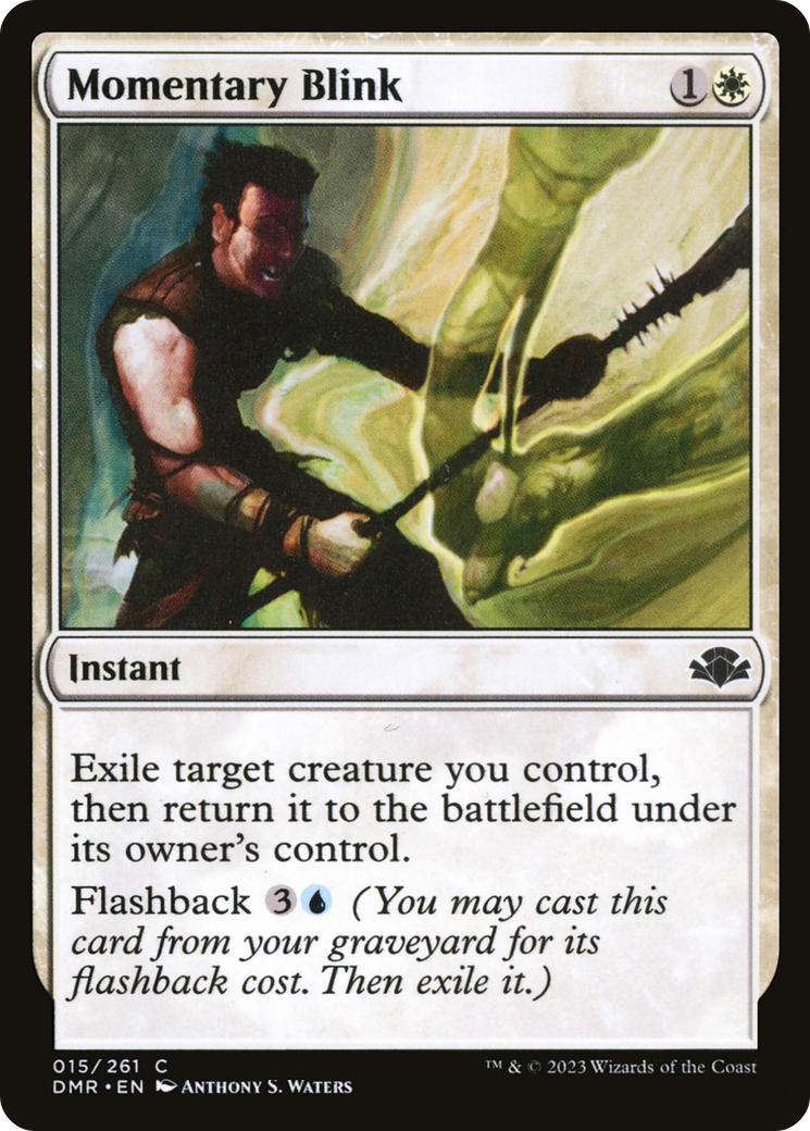 Momentary Blink [Dominaria Remastered] | Pegasus Games WI
