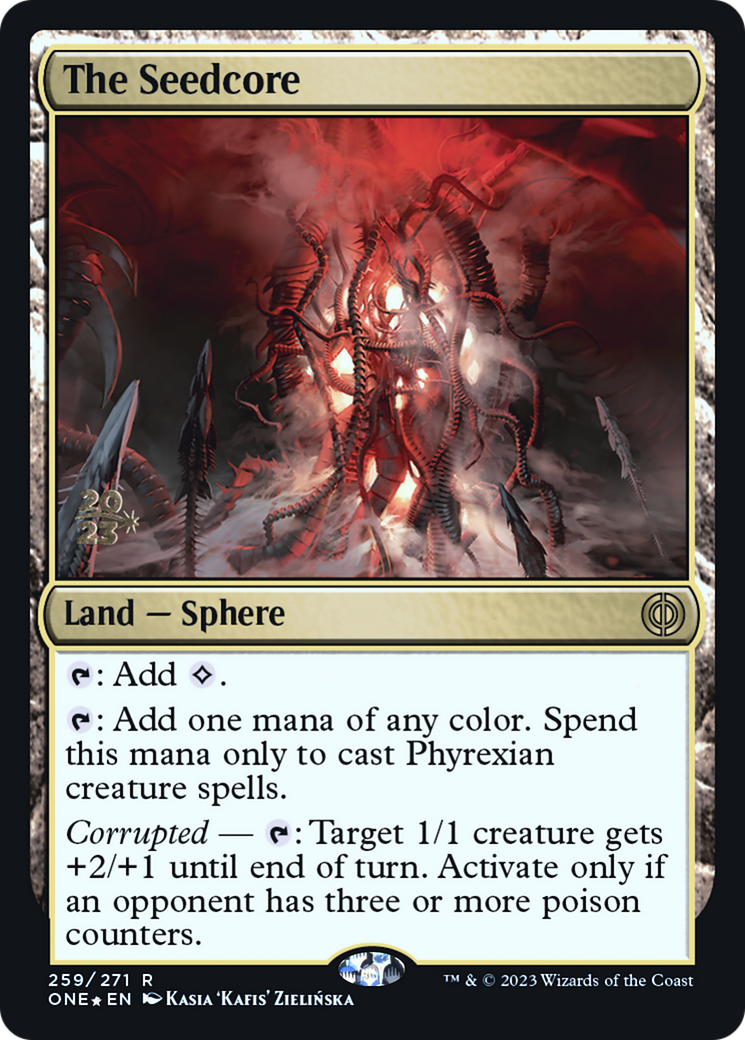 The Seedcore [Phyrexia: All Will Be One Prerelease Promos] | Pegasus Games WI