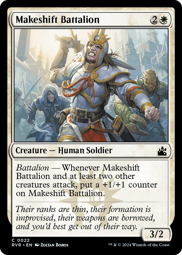 Makeshift Battalion [Ravnica Remastered] | Pegasus Games WI