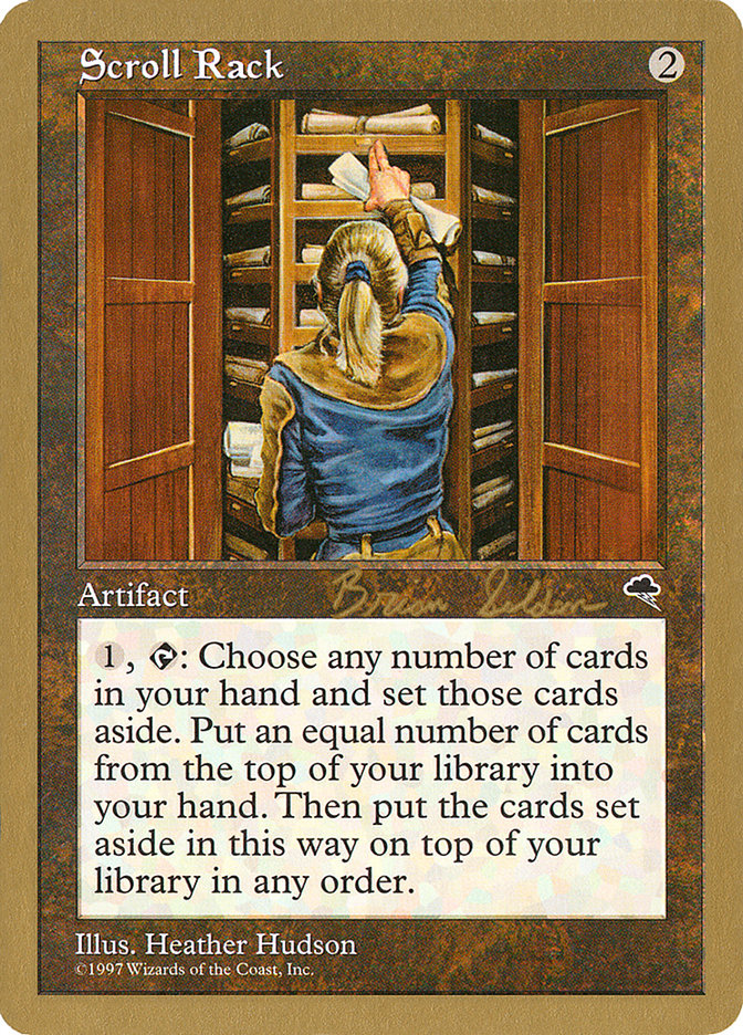 Scroll Rack (Brian Selden) [World Championship Decks 1998] | Pegasus Games WI