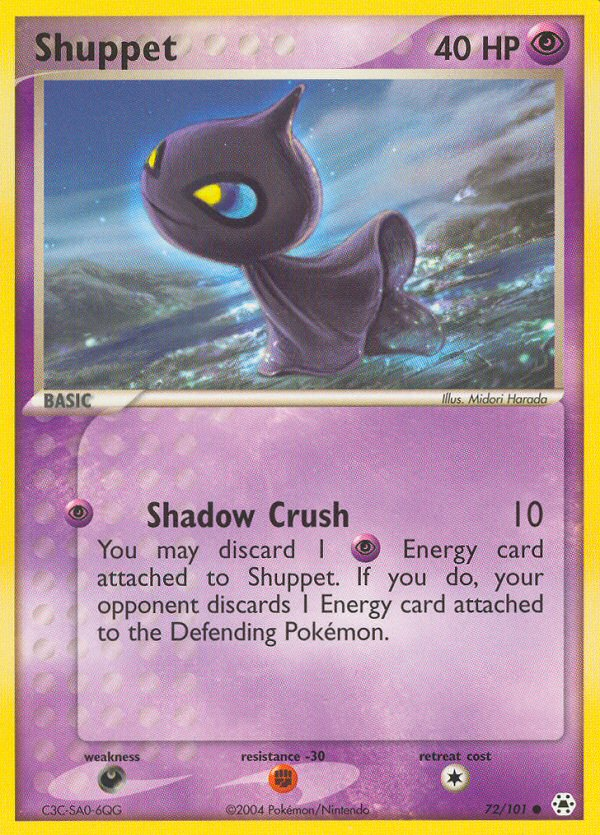 Shuppet (72/101) [EX: Hidden Legends] | Pegasus Games WI