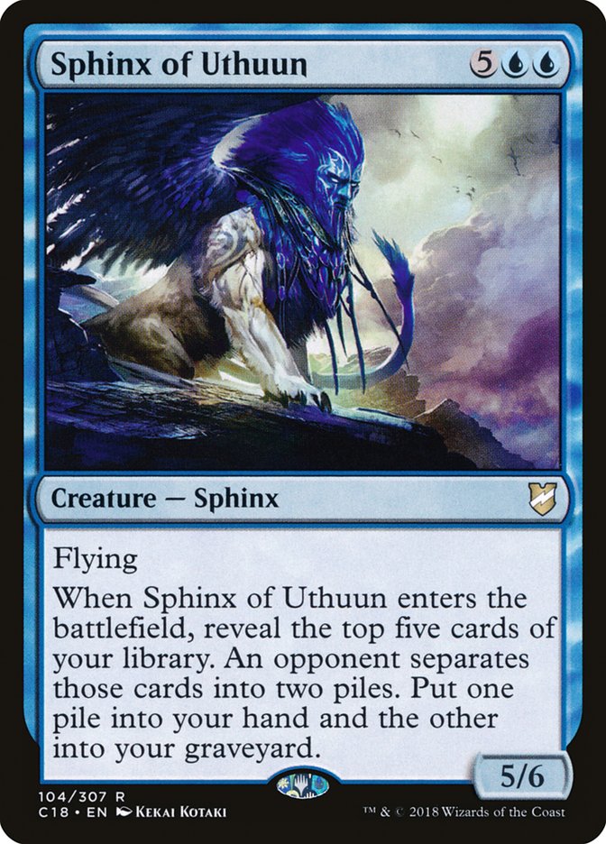 Sphinx of Uthuun [Commander 2018] | Pegasus Games WI