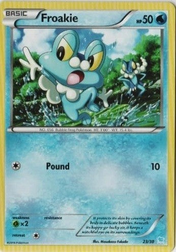Froakie (23/30) [XY: Trainer Kit 3 - Suicune] | Pegasus Games WI
