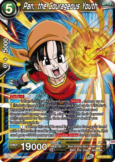 Pan, the Courageous Youth (EB1-045) [Battle Evolution Booster] | Pegasus Games WI